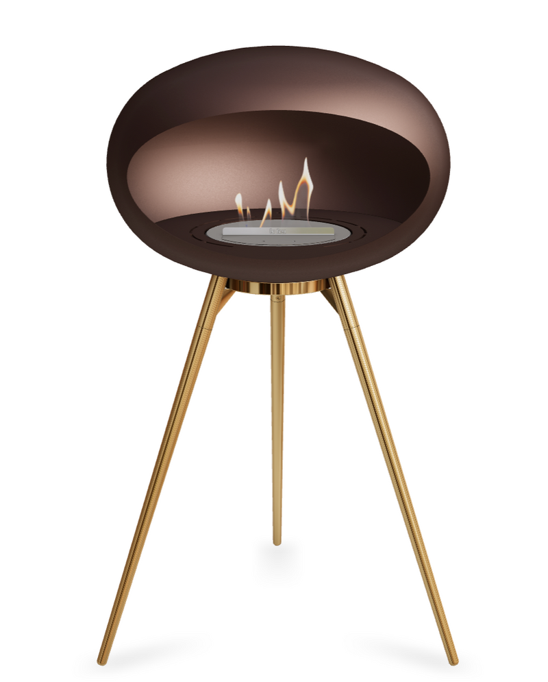 Le Feu Dome Ground High 625 – Freestanding Bioethanol Fireplace (Large 625)
