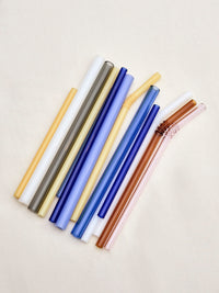 Sip Straws, Borosilicate Straws by HAY