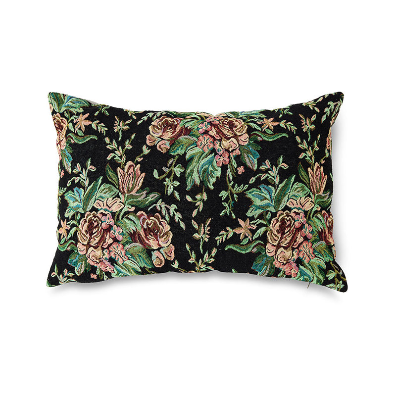 Woven cushion, Evening Bloom by HKLIVING, packshot