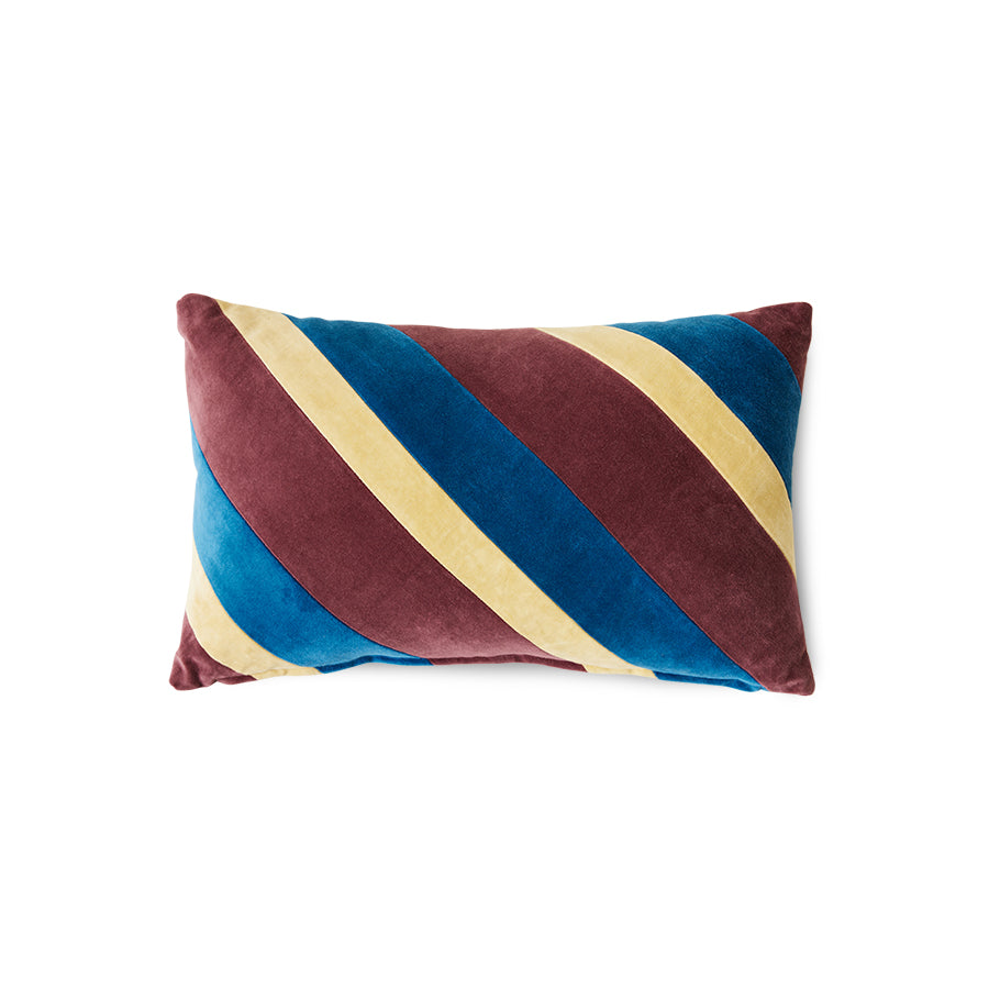 Striped Velvet Cushion, Speakeasy, HKliving