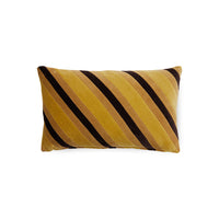 Striped Velvet Cushion, Honey, HKliving