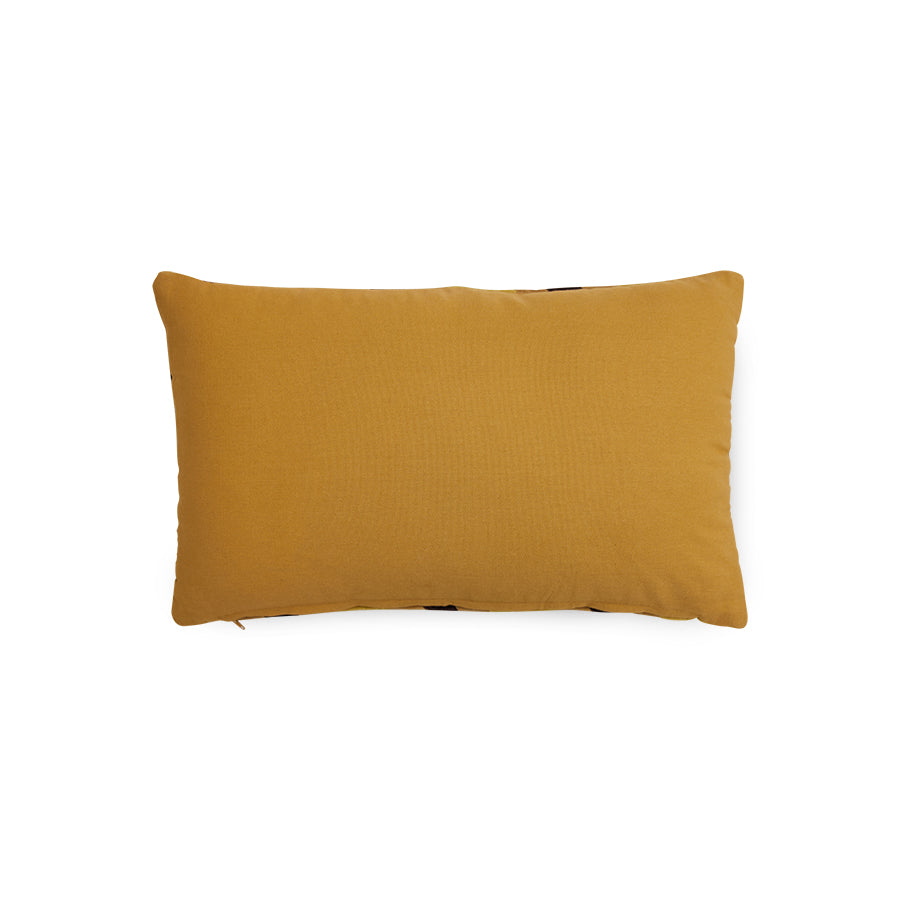 Striped Velvet Cushion, Honey, HKliving