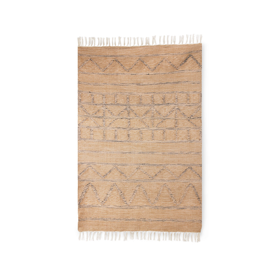 Hand Woven Indoor/Outdoor Rug Natural (120x180)