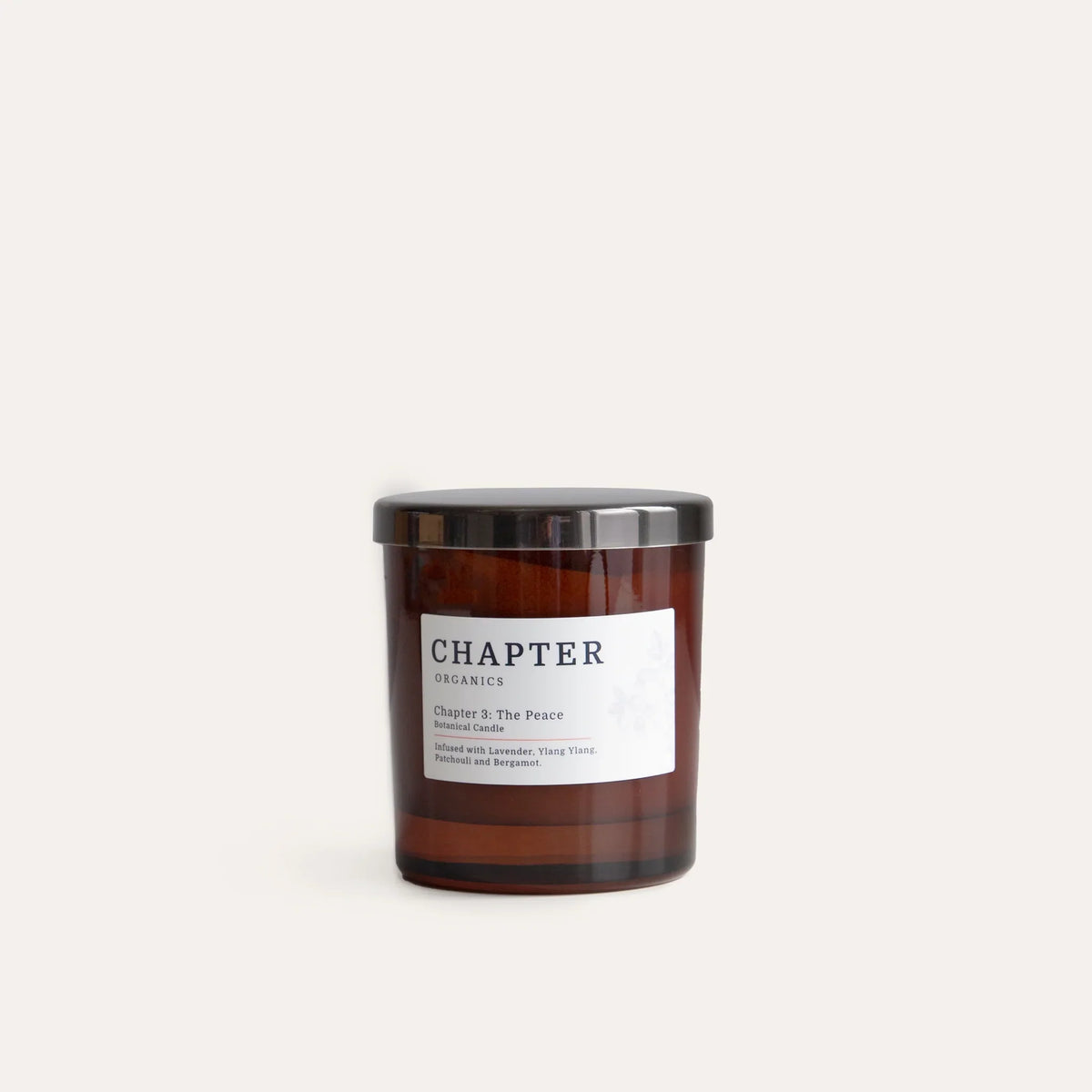 The Peace Luxury Natural Aromatherapy Candle, Chapter Organics