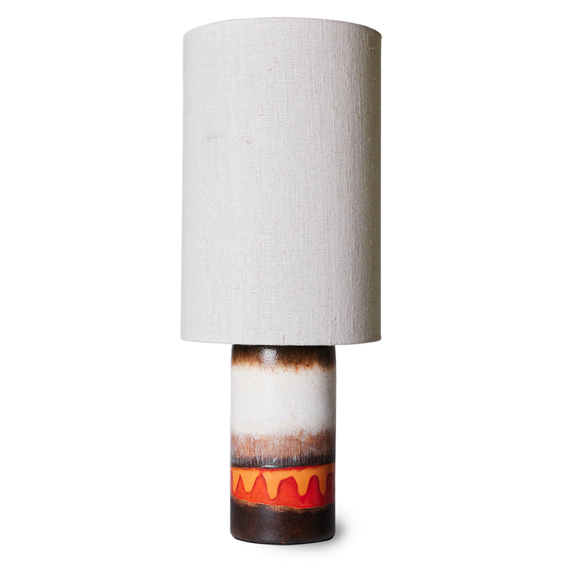 Retro Glazed Ceramic Lamp Base