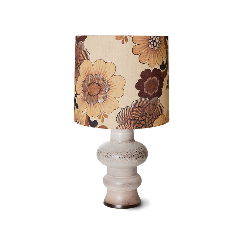 Grand Table Lamp Base Reactive Brown