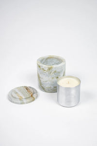 Mauro Marble Scented Candle - Blood Orange & Grapefruit + Refill Option