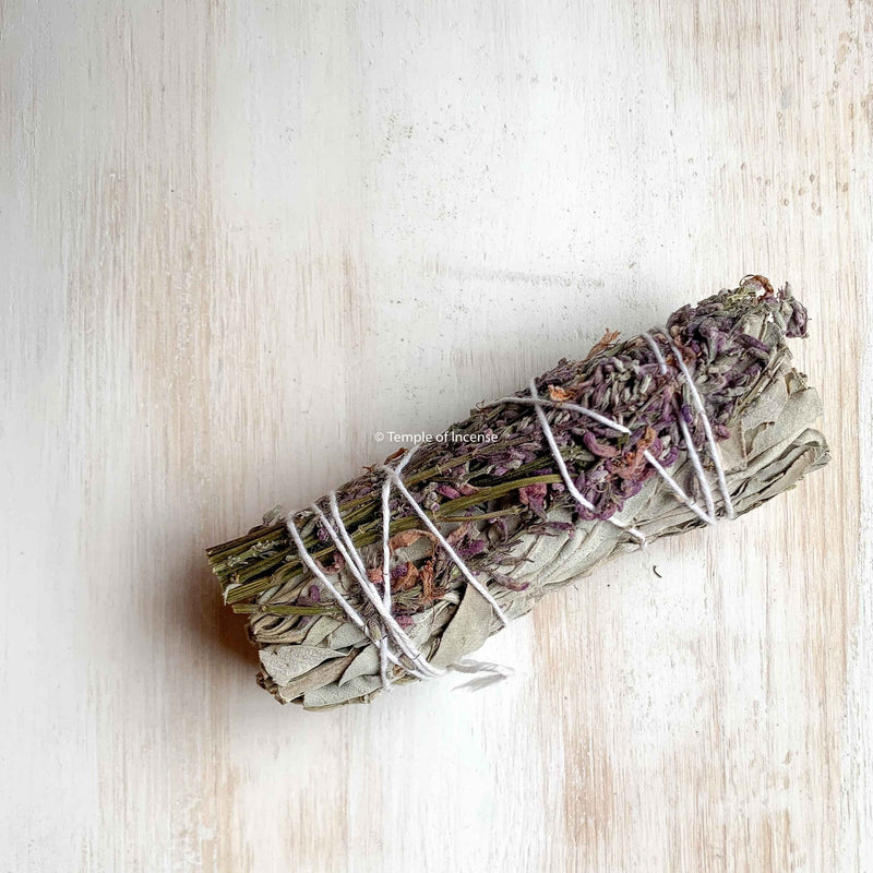 White Sage & Lavender Smudge Stick