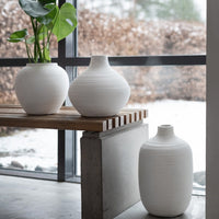 Alba Vase Matt White