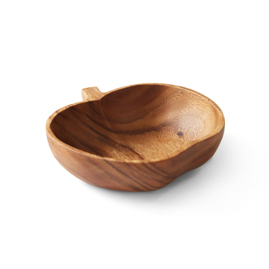 Acacia Bowl, Apple Shaped, hkliving