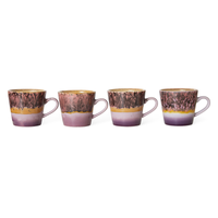 Cappuccino Mugs: HKliving, 70s Collection