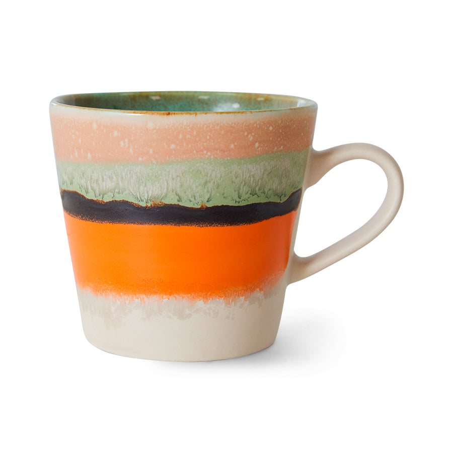 Cappuccino Mugs: HKliving, 70s Collection