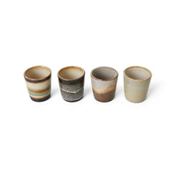 70s Collection Egg Cups, Set of 4, HKliving