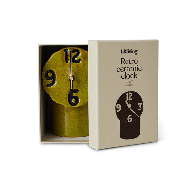 Retro Ceramic Clocks by hkliving