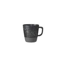 nordic black stoneware mug with handle by aida for minimalist scandinavian kitchen styling
