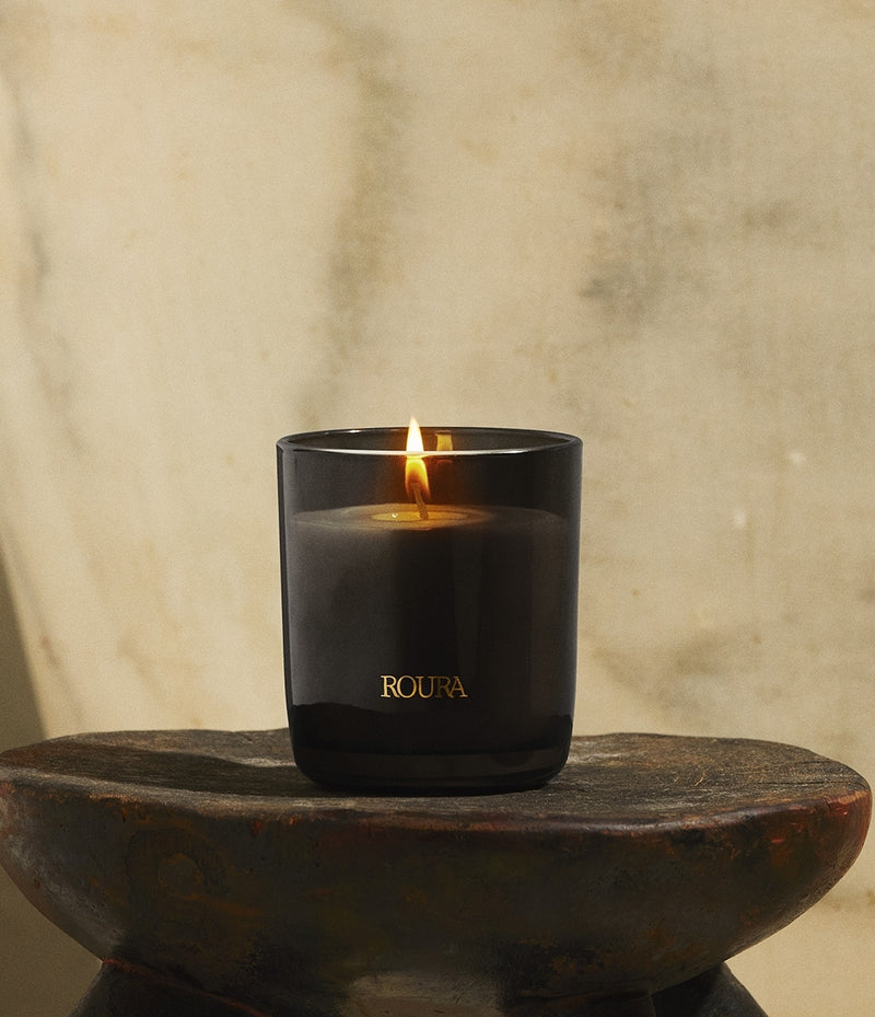 Ancient Woods Candle — Cedarwood, Musk & Amber — 35hr / 70hr Burn Time