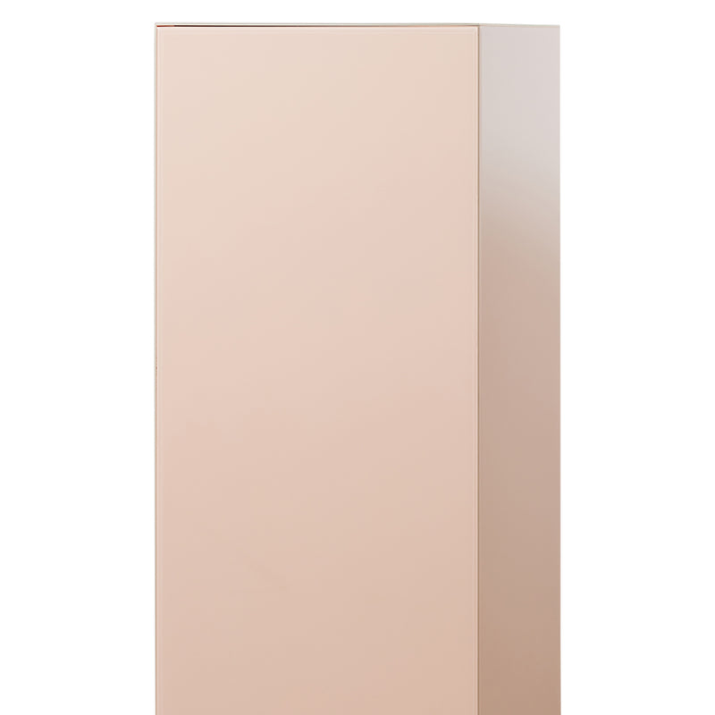 Mirror Block Pillar, Nude, Blush Pink by hkliving, Mirror Pedestal, Mirror Column