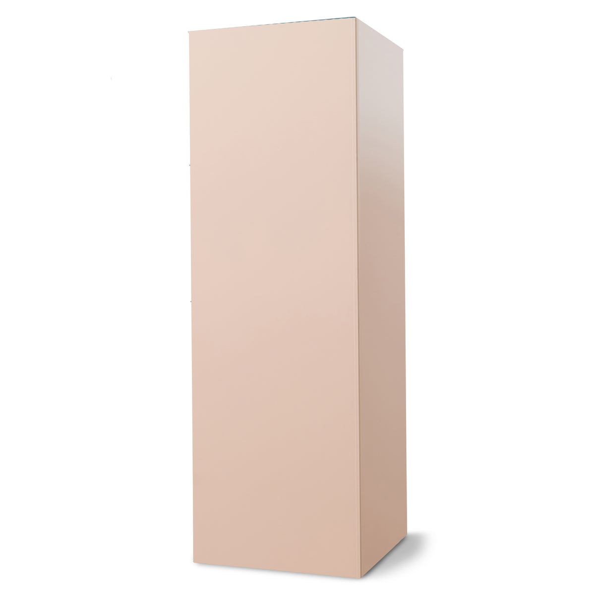 Mirror Block Pillar, Nude, Blush Pink by hkliving, Mirror Pedestal, Mirror Column