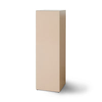 Mirror Block Pillar, Nude, Blush Pink by hkliving, Mirror Pedestal, Mirror Column