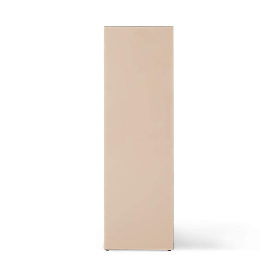 Mirror Block Pillar, Nude, Blush Pink by hkliving, Mirror Pedestal, Mirror Column