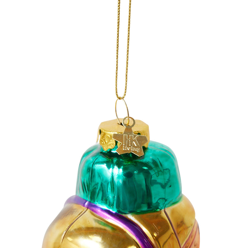 Handmade Christmas Ornament Bauble, Rizzo the Fish by hkliving