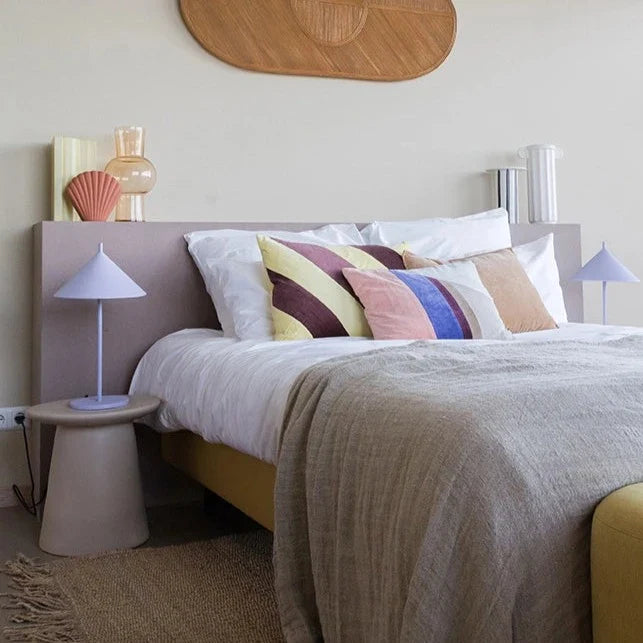 Contemporary sculptural side table for modern homes