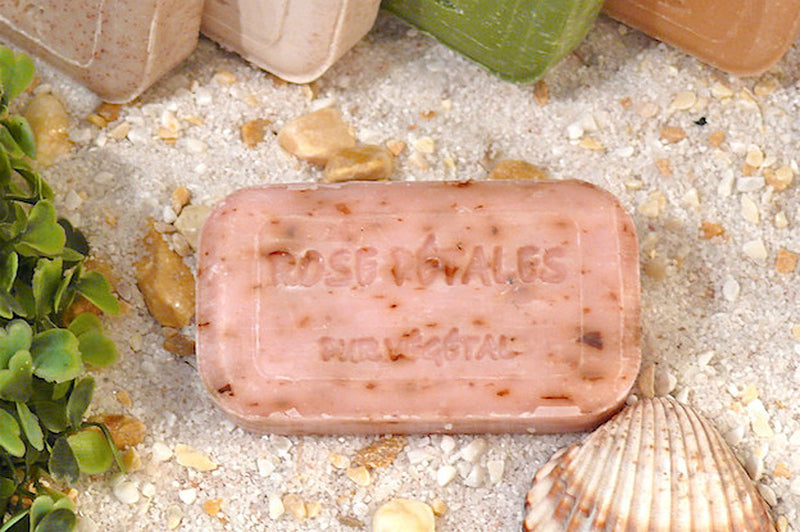 Handmade rose petal soap bar from Provence, 100g