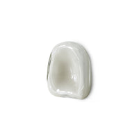 HKLIVING Glass Wall Sculpture in Overcast | Glass Wall Art | Off White