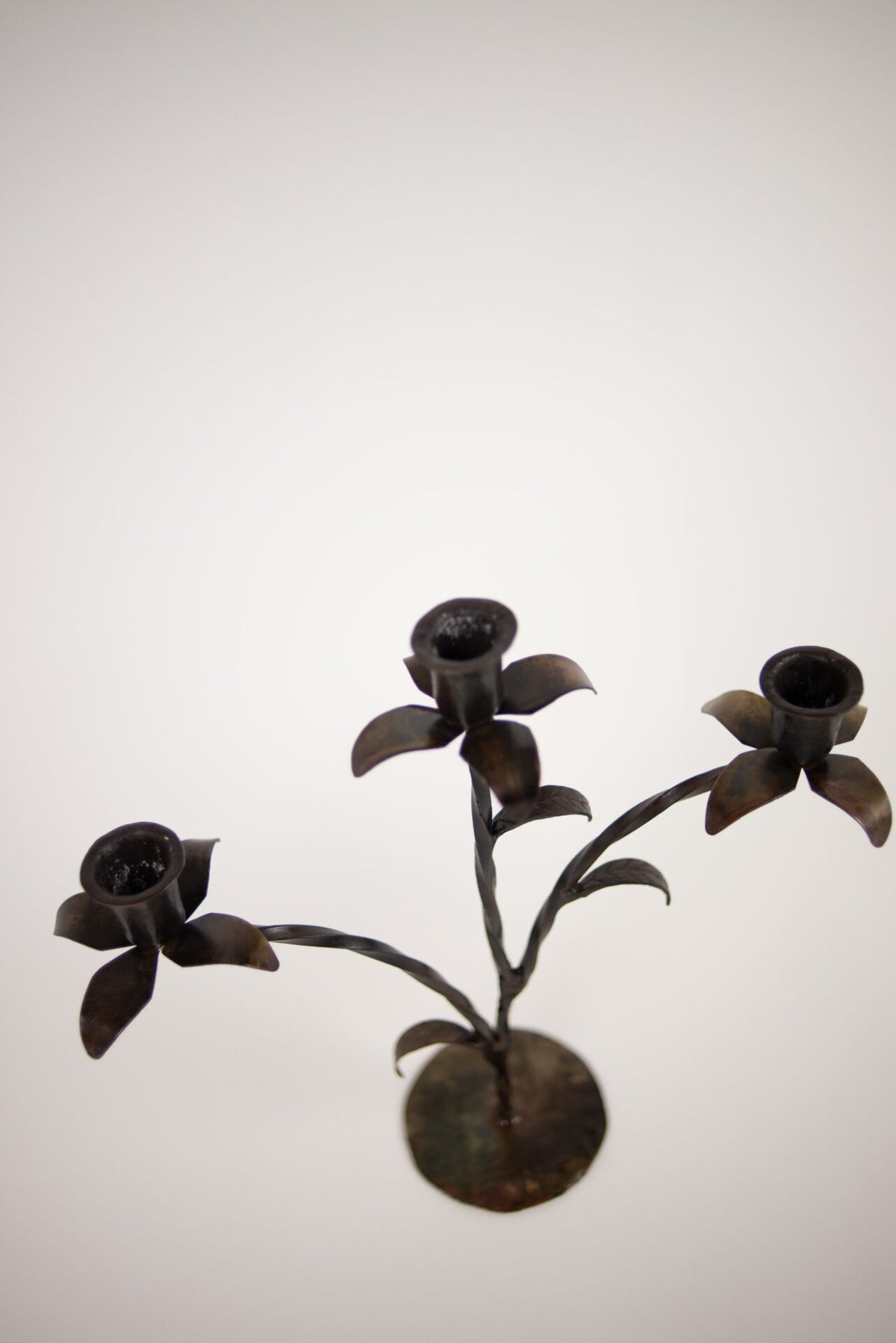 Bellora iron candelabra by Olsson & Jensen from a different angle