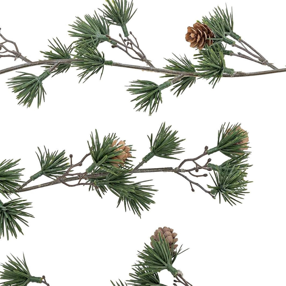Cedar Garland in Green with Pine Cones, Over 2 Metre Artificial Christmas Garland