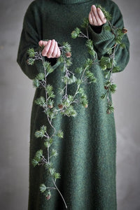 Cedar Garland in Green with Pine Cones, Over 2 Metre Artificial Christmas Garland