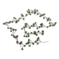 Cedar Garland in Green with Pine Cones, Over 2 Metre Artificial Christmas Garland