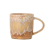 milani stoneware mug in nature with warm reactive glaze by bloomingville
