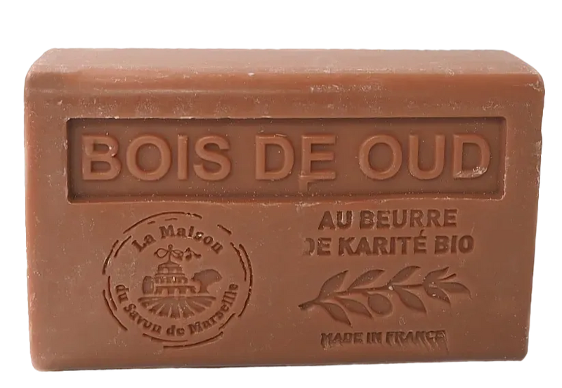 La Maison du Savon de Marseille Bois d'Oud woody oud soap bar, alternative view