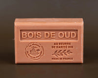 Bois d'Oud French soap bar with organic shea butter by La Maison du Savon de Marseille, 125g