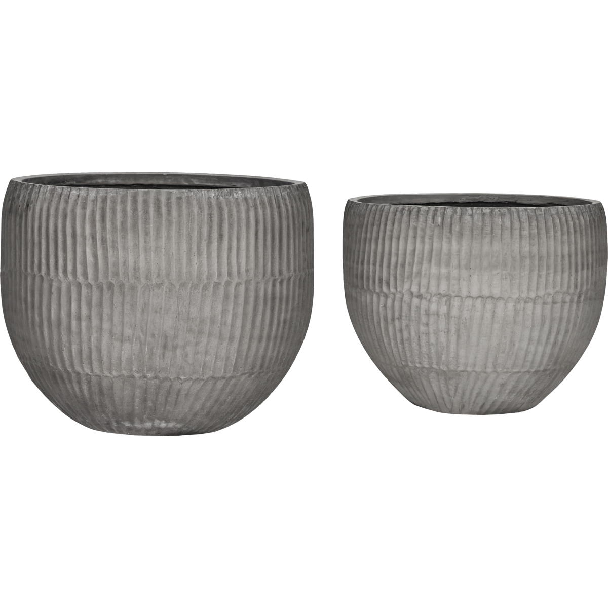 pair of house doctor brave pots for trees and large plants
