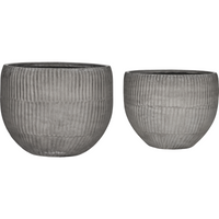 pair of house doctor brave pots for trees and large plants
