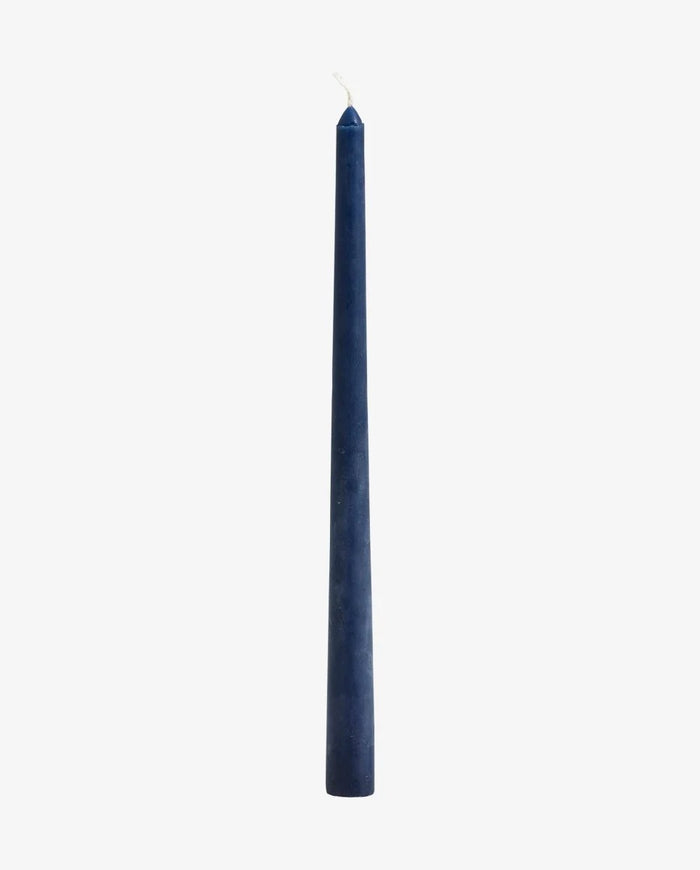 CANDLE Tall Dark Blue