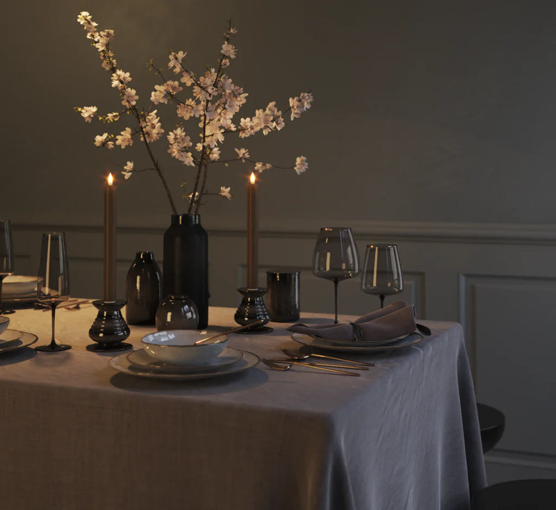 Caramel brown LED dinner candle colour swatch for Deluxe Homeart range