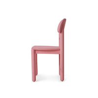 Raspberry Bright Pink, Align Dining Chair in Pine Wood by hkliving