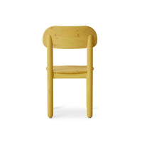 Butter Yellow, Align Dining Chair in Pine Wood by hkliving