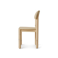 Cream White, Align Dining Chair in Pine Wood by hkliving