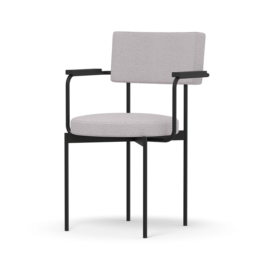 hkliving Dining Chair – Dining Armchair - Customisable Metal Frame & Upholstery Options