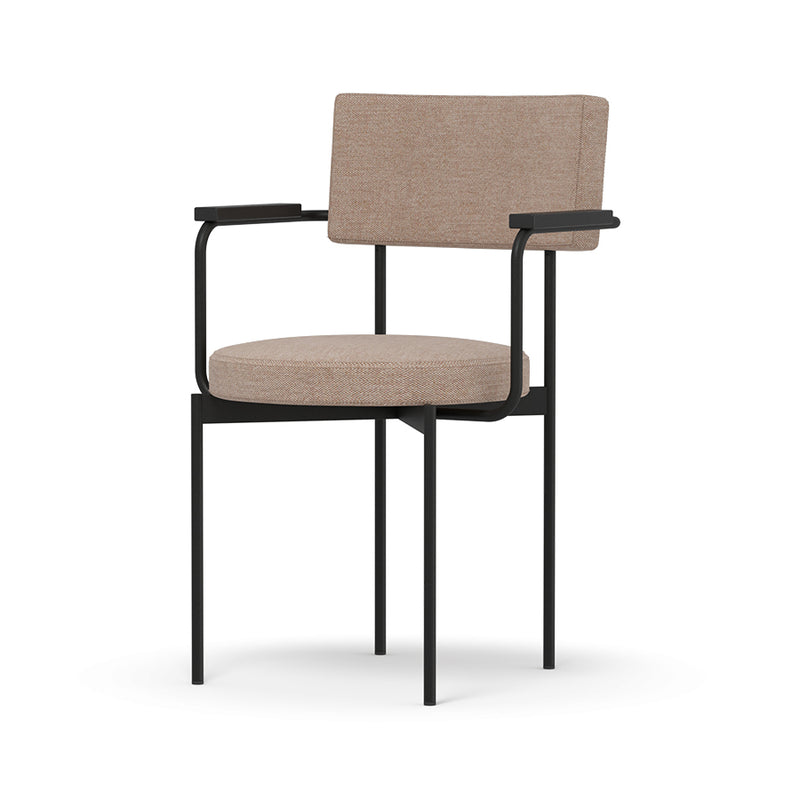 hkliving Dining Chair – Dining Armchair - Customisable Metal Frame & Upholstery Options