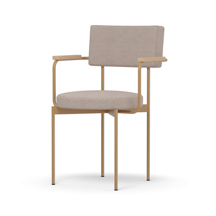 hkliving Dining Chair – Dining Armchair - Customisable Metal Frame & Upholstery Options