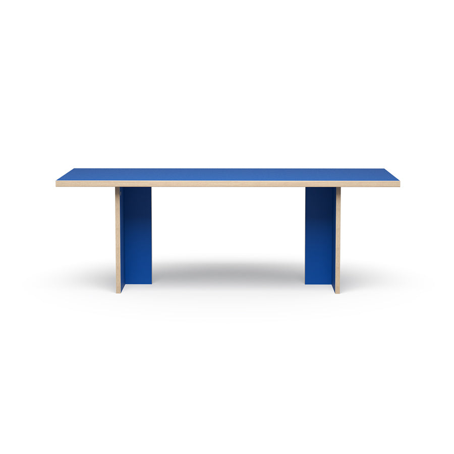 HKLiving Customisable Rectangular Dining Table - Multiple Colours & Sizes (220cm or 280cm)