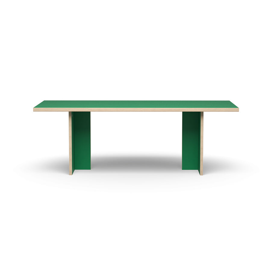 HKLiving Customisable Rectangular Dining Table - Multiple Colours & Sizes (220cm or 280cm)