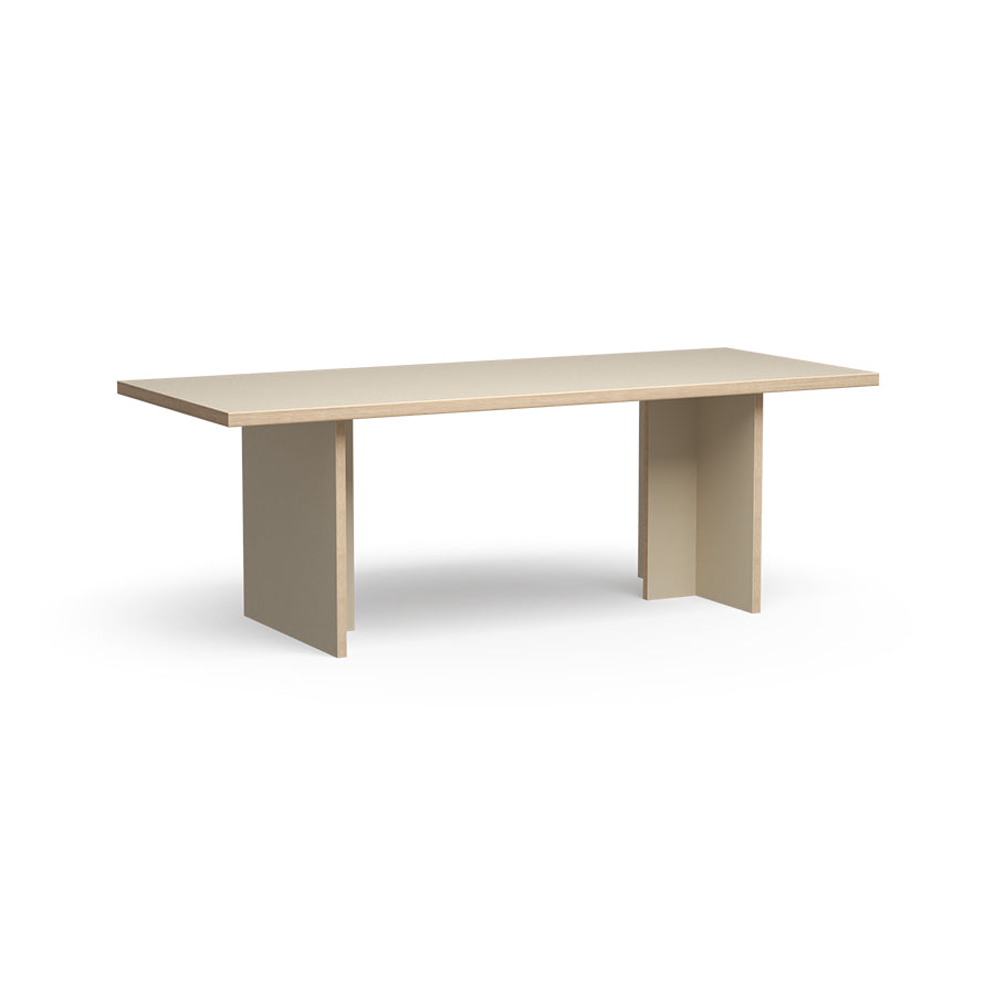 HKLiving Customisable Rectangular Dining Table – Multiple Colours & Sizes (220cm or 280cm)