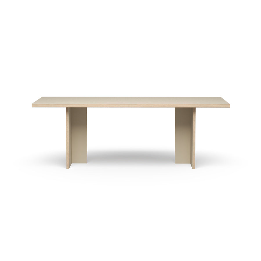 HKLiving Customisable Rectangular Dining Table - Multiple Colours & Sizes (220cm or 280cm)