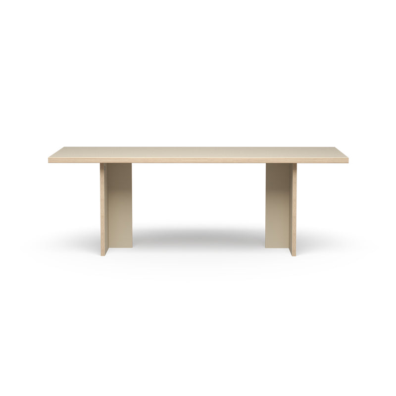 HKLiving Customisable Rectangular Dining Table – Multiple Colours & Sizes (220cm or 280cm)